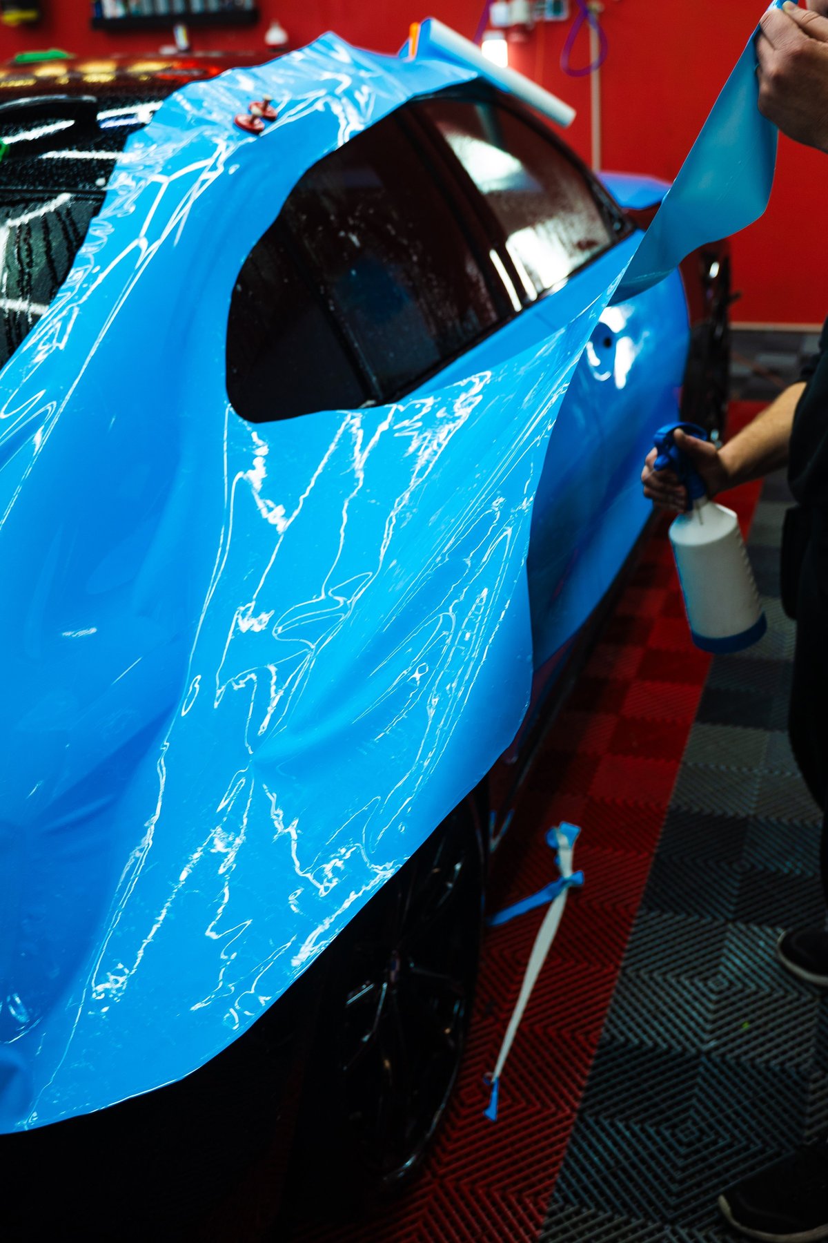 Matte PPF wrap on a Toyota Fortuner near Faerie Glen Nature Reserve Pretoria East
