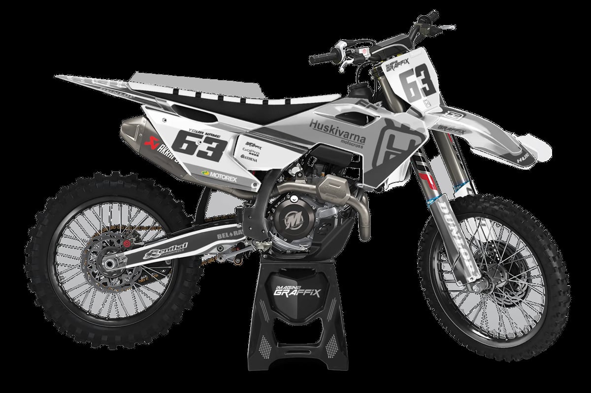 Husqvarna - Ghost motocross graphics kit by Imagine Graffix