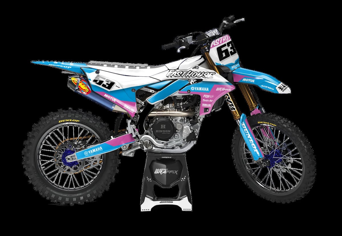 Yamaha - Sweets motocross graphics kit by Imagine Graffix