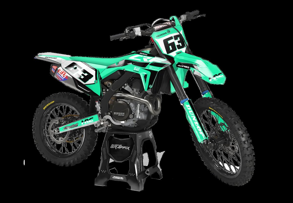 Honda - No Guts No Glory motocross graphics kit by Imagine Graffix