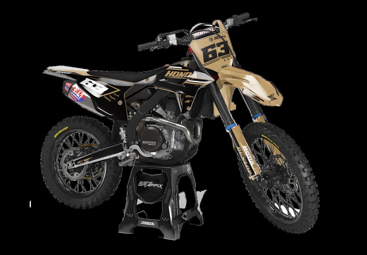 Honda - Dakar motocross graphics kit by Imagine Graffix