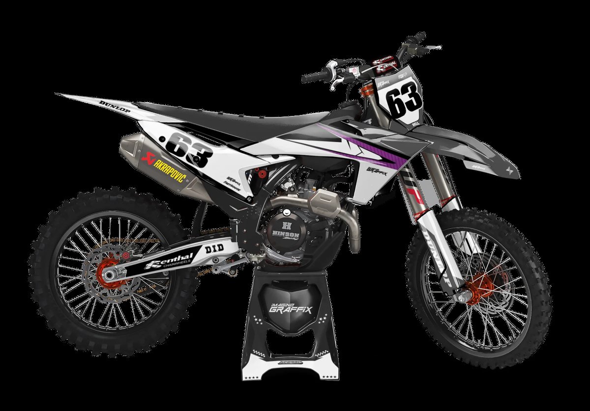 KTM - Digit motocross graphics kit by Imagine Graffix