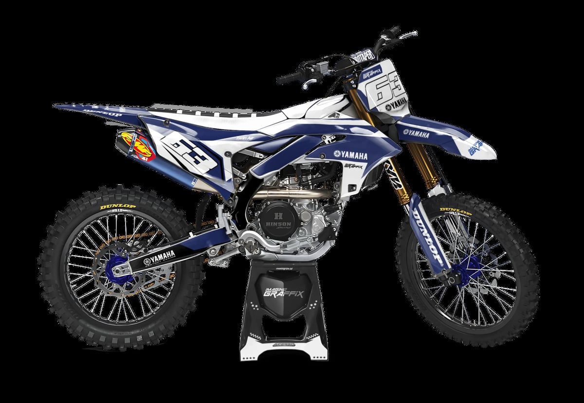 Yamaha - Blaze motocross graphics kit by Imagine Graffix