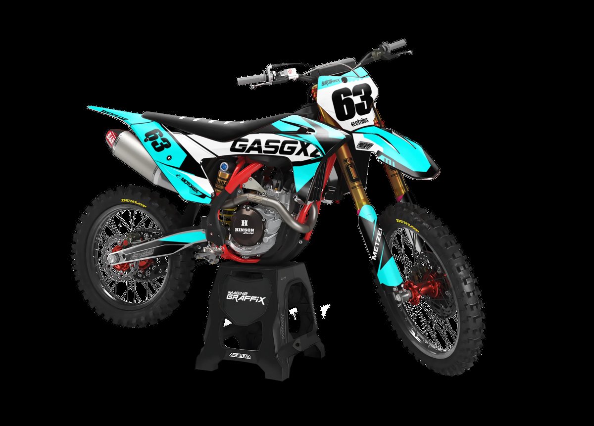 Gas Gas - Techno motocross graphics kit by Imagine Graffix