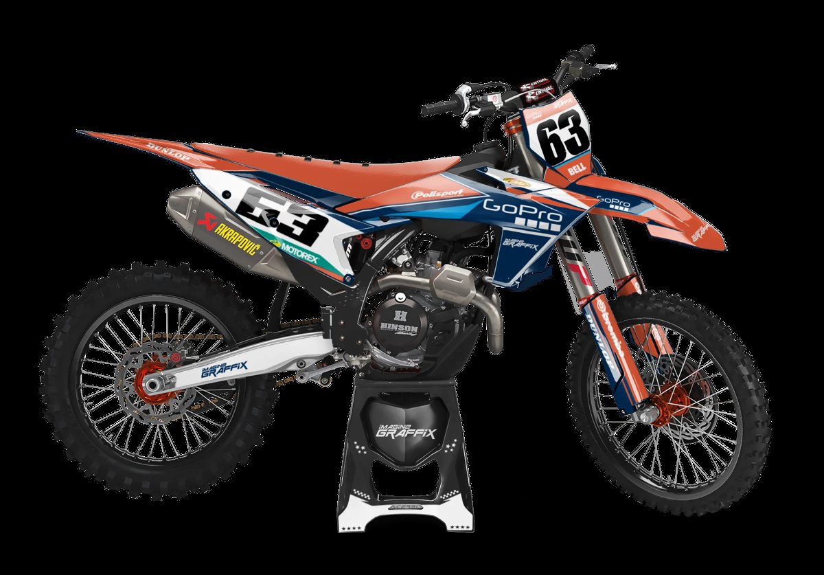 KTM - Reaction motocross graphics kit by Imagine Graffix