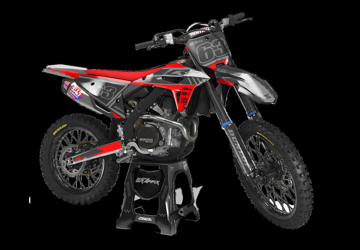 Honda - GR motocross graphics kit by Imagine Graffix