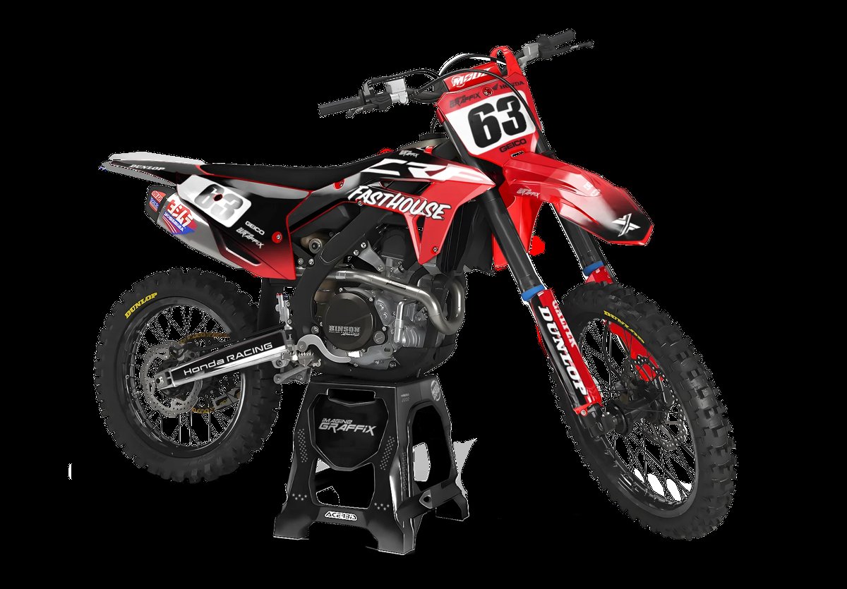 Honda - Fast motocross graphics kit by Imagine Graffix