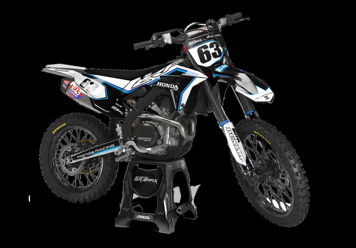 Honda - Rave motocross graphics kit by Imagine Graffix