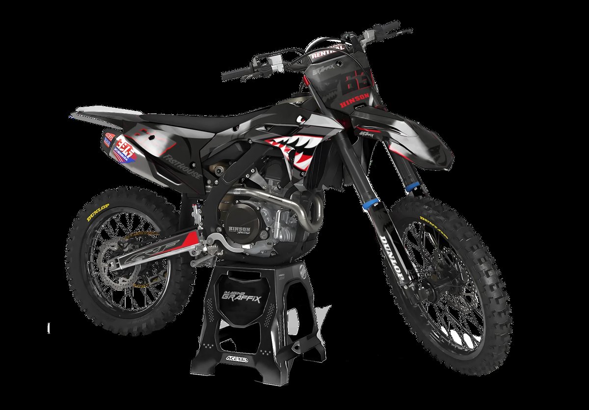 Honda - Jaws motocross graphics kit by Imagine Graffix