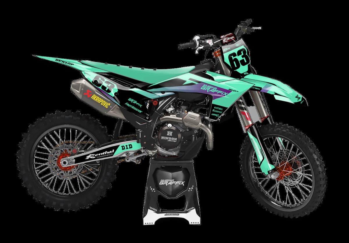 KTM - Banit motocross graphics kit by Imagine Graffix