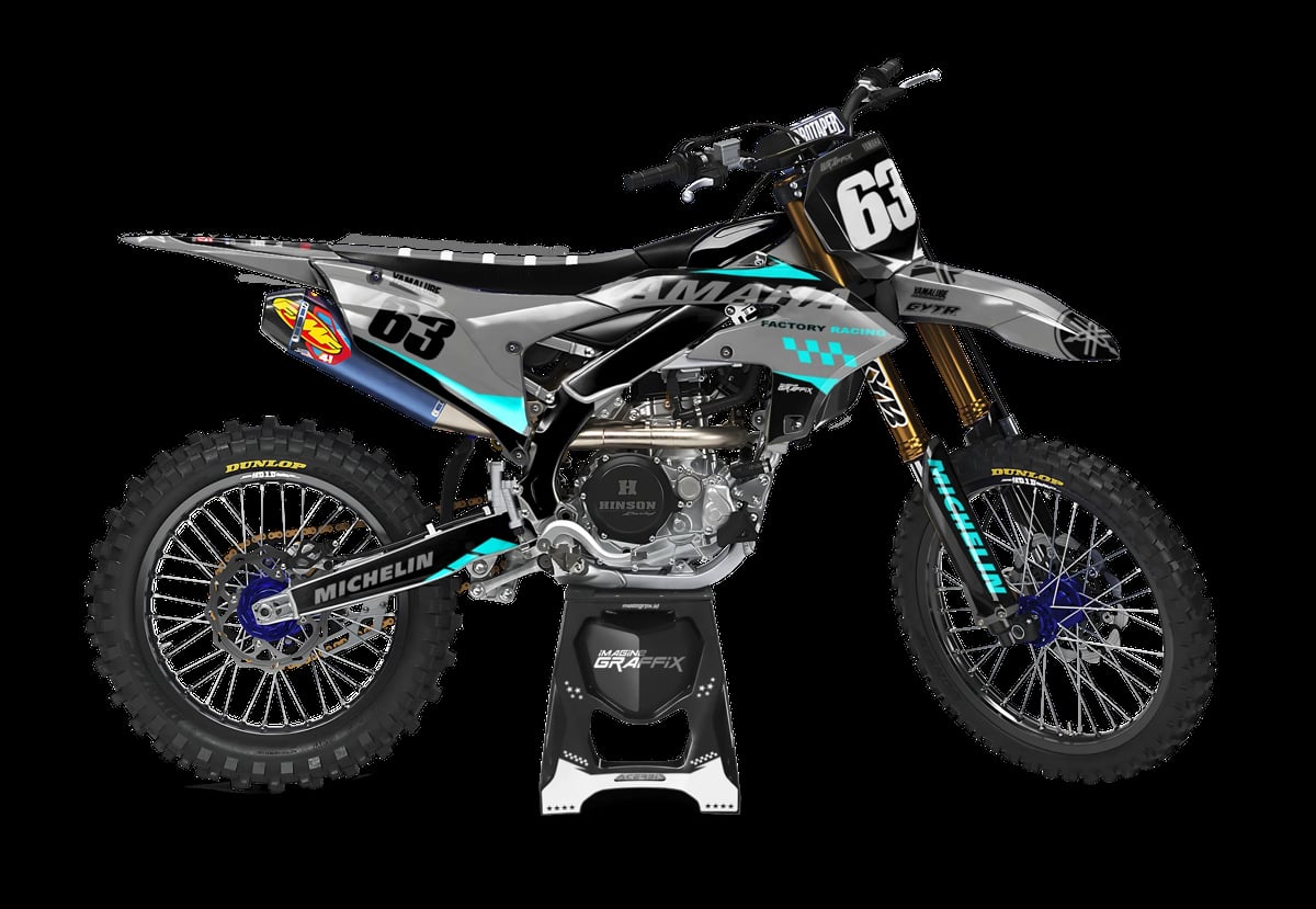 Yamaha - Digital motocross graphics kit by Imagine Graffix