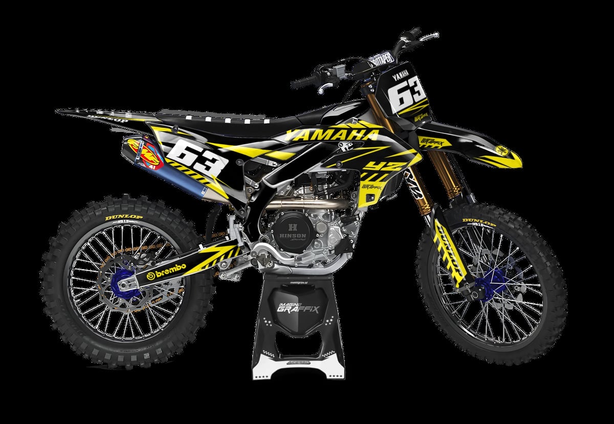 Yamaha - Local motocross graphics kit by Imagine Graffix