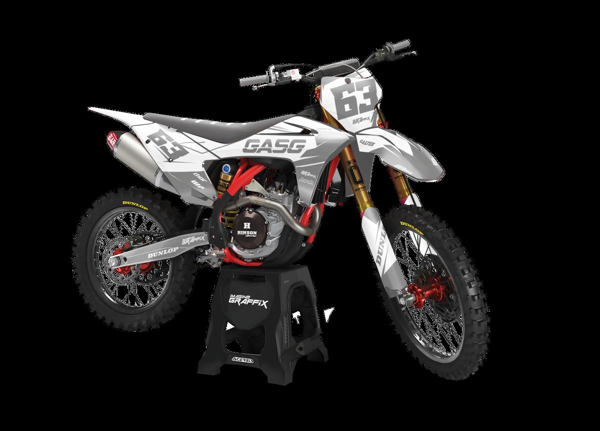 Gas Gas - Matt motocross graphics kit by Imagine Graffix