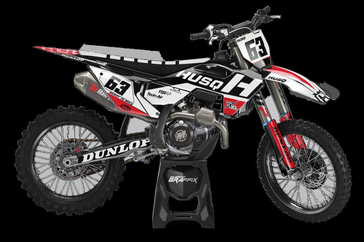 Husqvarna - Night motocross graphics kit by Imagine Graffix