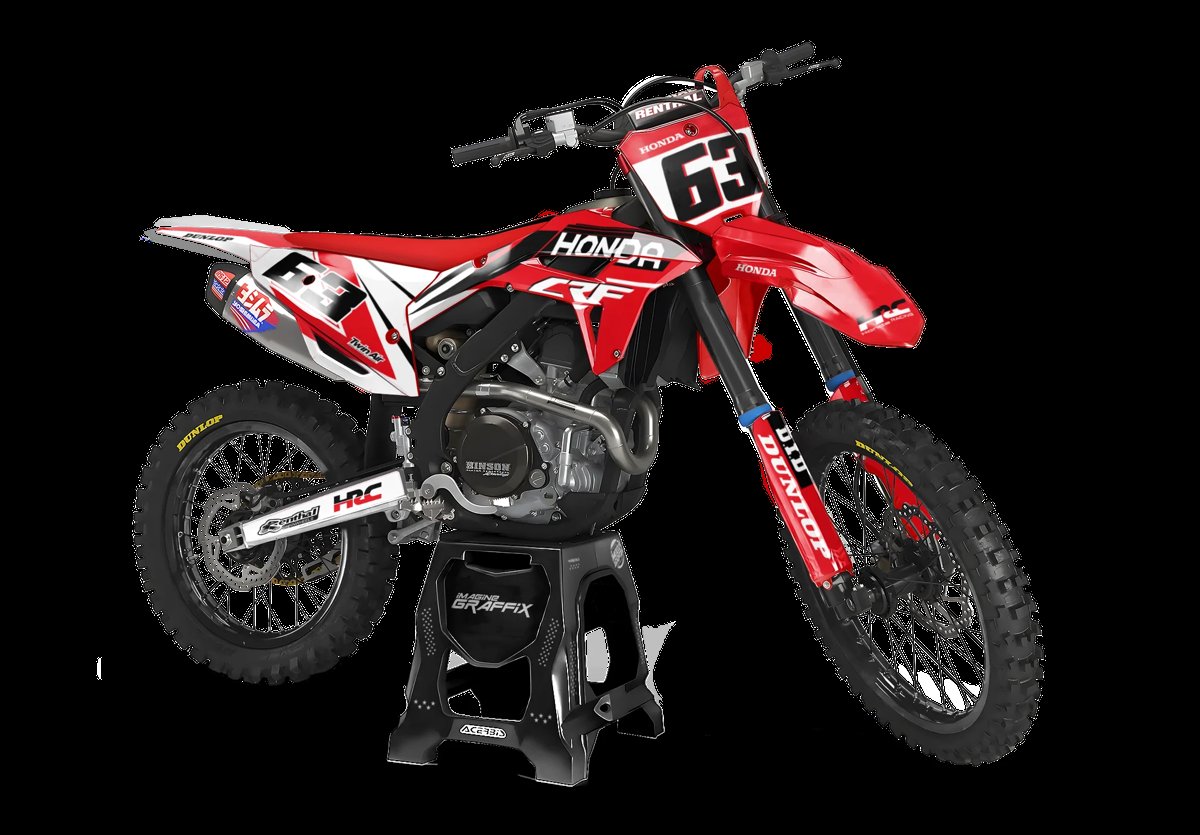 Honda - Punch motocross graphics kit by Imagine Graffix