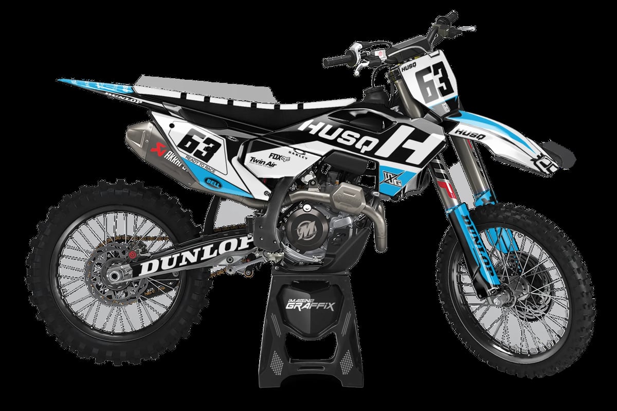 Husqvarna - Echo motocross graphics kit by Imagine Graffix