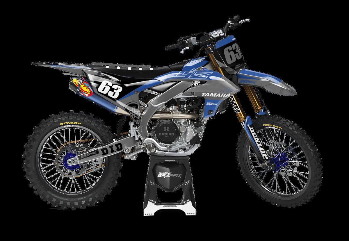 Yamaha - Shark motocross graphics kit by Imagine Graffix