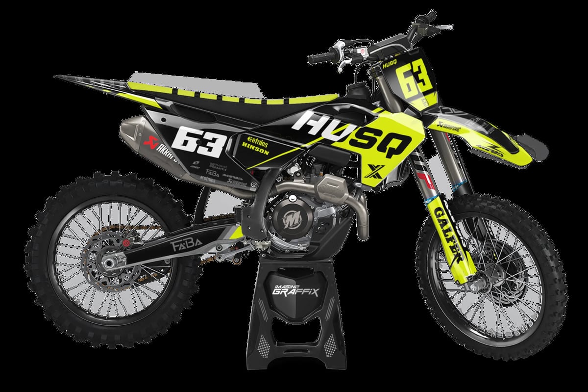 Husqvarna - Flight motocross graphics kit by Imagine Graffix