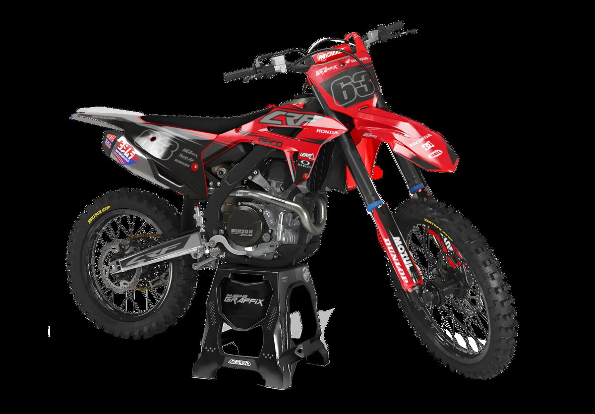 Honda - King motocross graphics kit by Imagine Graffix