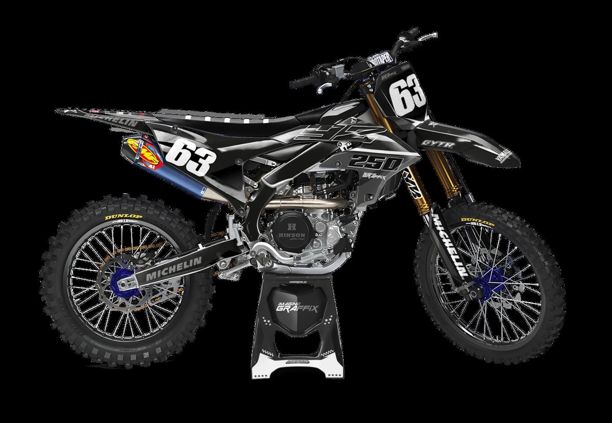Yamaha - Split motocross graphics kit by Imagine Graffix