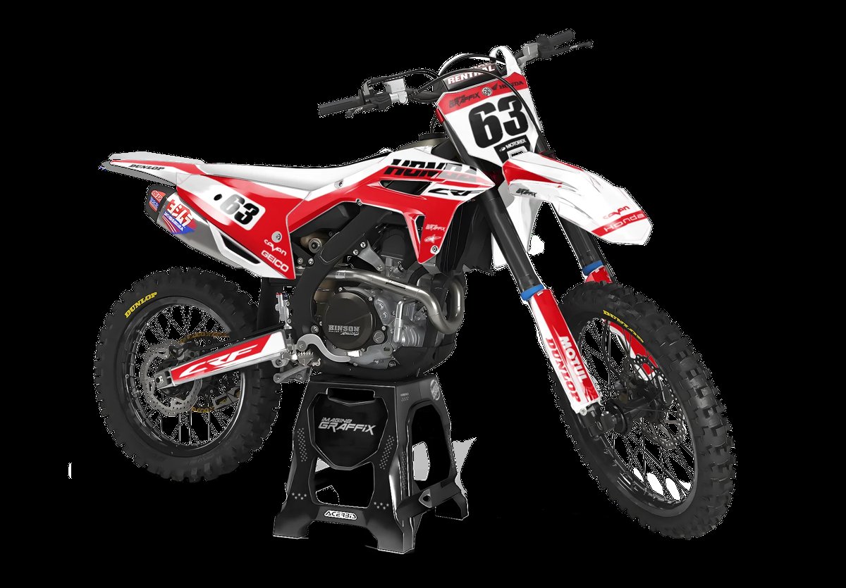 Honda - Blaze motocross graphics kit by Imagine Graffix