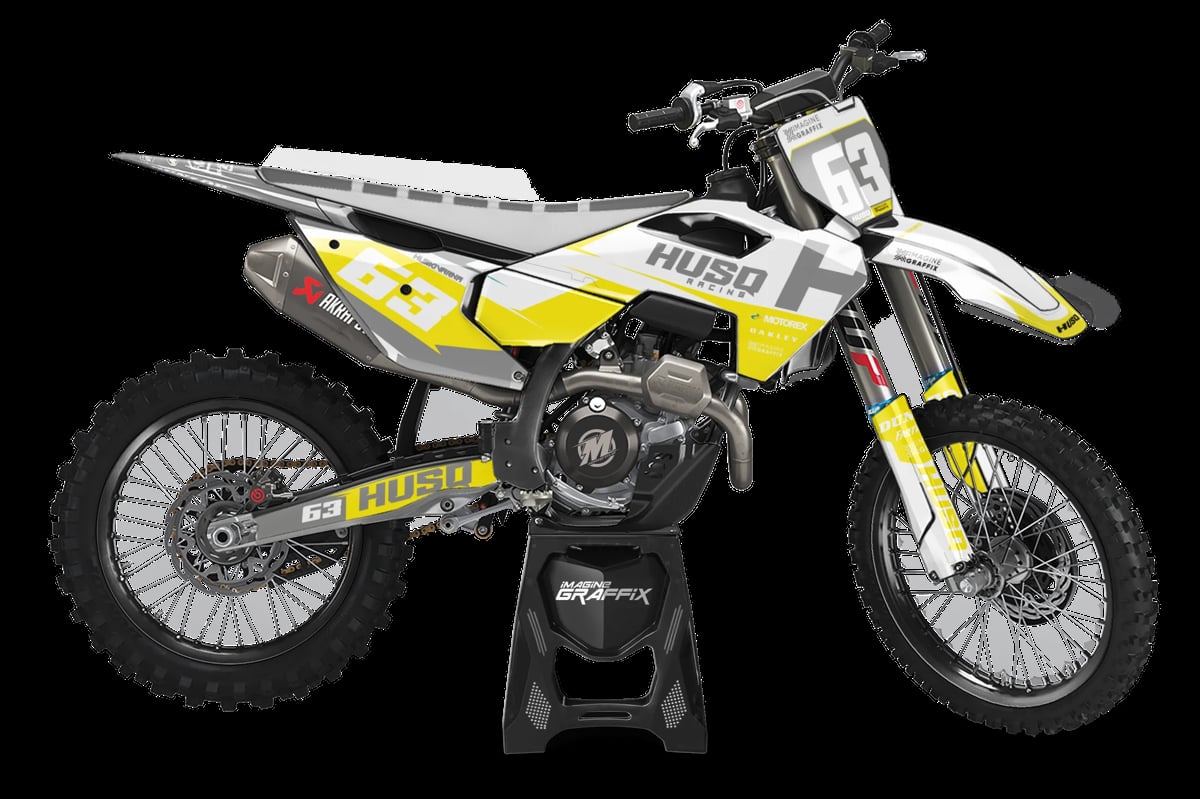 Husqvarna - Bumblebee motocross graphics kit by Imagine Graffix