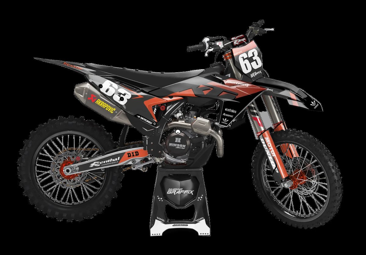 KTM - Crime motocross graphics kit by Imagine Graffix