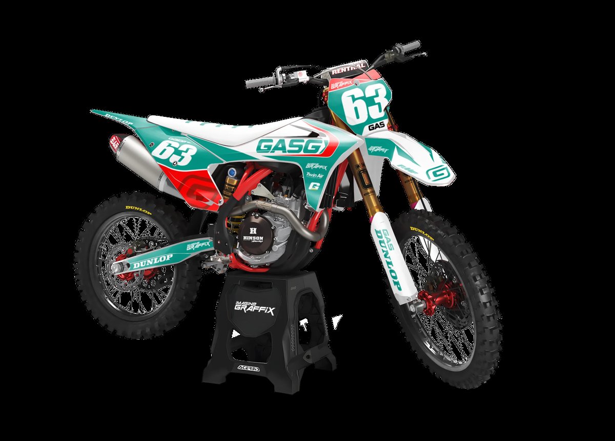 Gas Gas - Sky motocross graphics kit by Imagine Graffix
