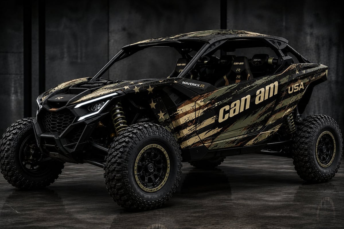 Can-Am Maverick - Camo US of A sticker kits kit by Imagine Graffix