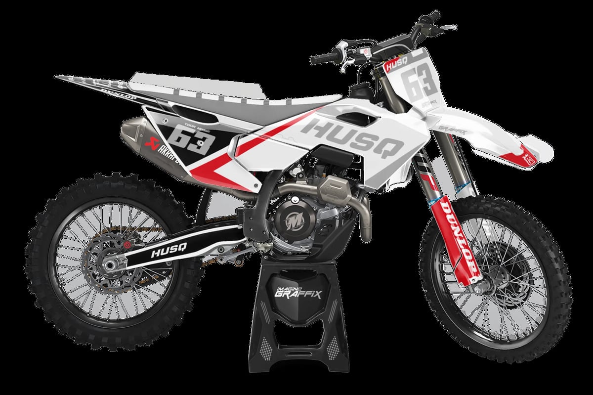 Husqvarna - Flow motocross graphics kit by Imagine Graffix