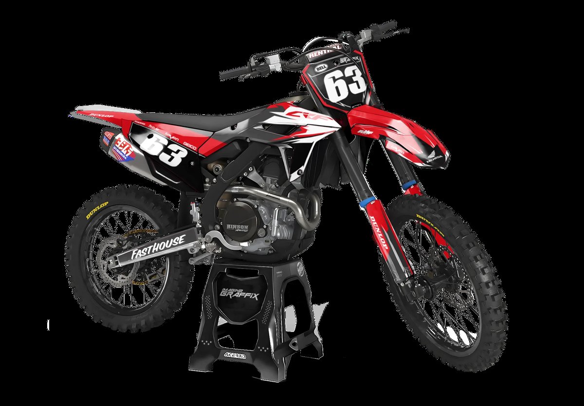 Honda - Knight motocross graphics kit by Imagine Graffix