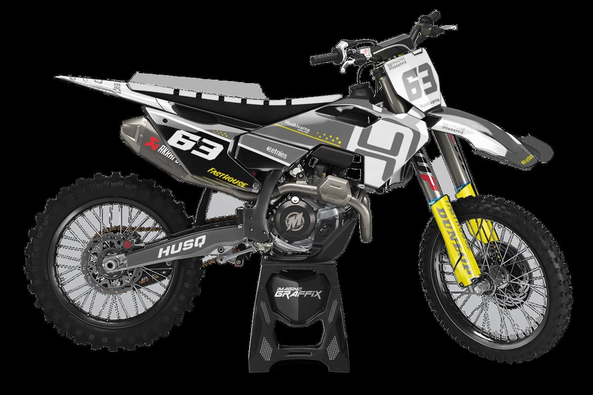 Husqvarna - Razor motocross graphics kit by Imagine Graffix