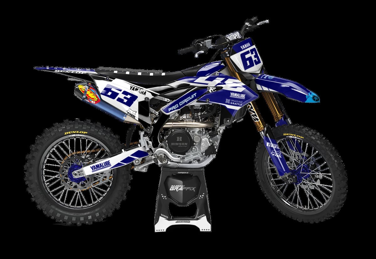 Yamaha - Game Ready motocross graphics kit by Imagine Graffix