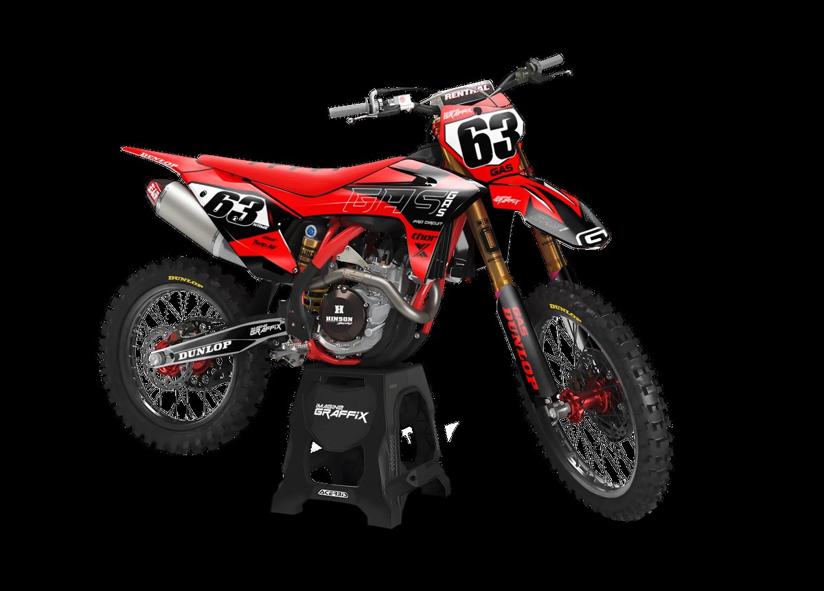 Gas Gas - Whip motocross graphics kit by Imagine Graffix