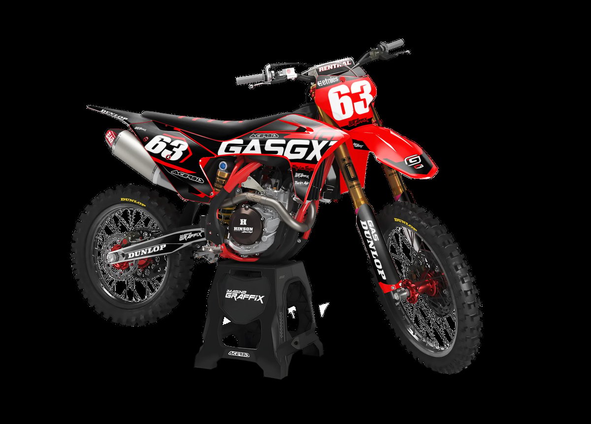 Gas Gas - Voltage motocross graphics kit by Imagine Graffix
