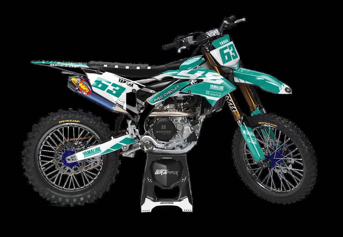 Yamaha - Collab motocross graphics kit by Imagine Graffix