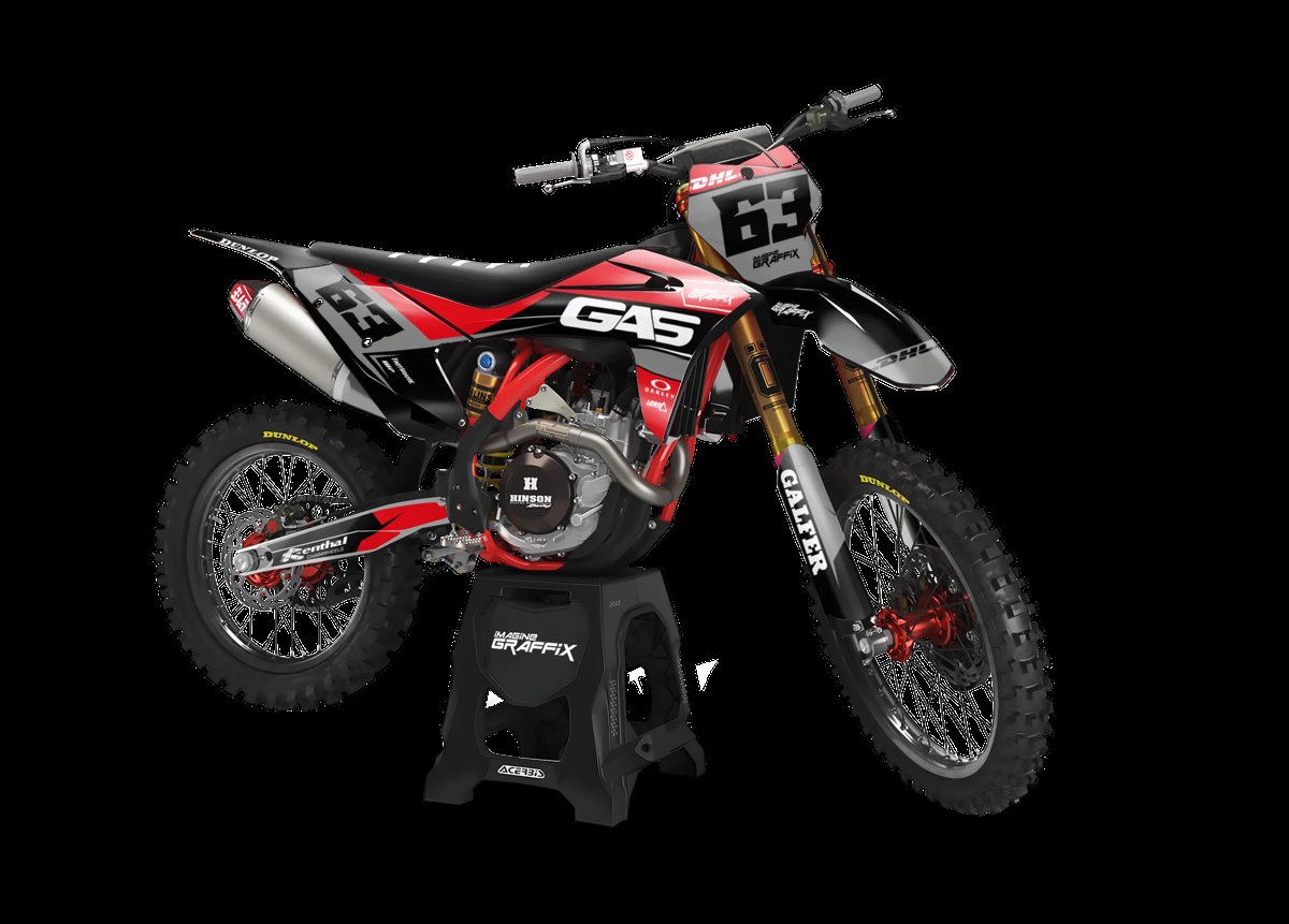 Gas Gas - Shady motocross graphics kit by Imagine Graffix