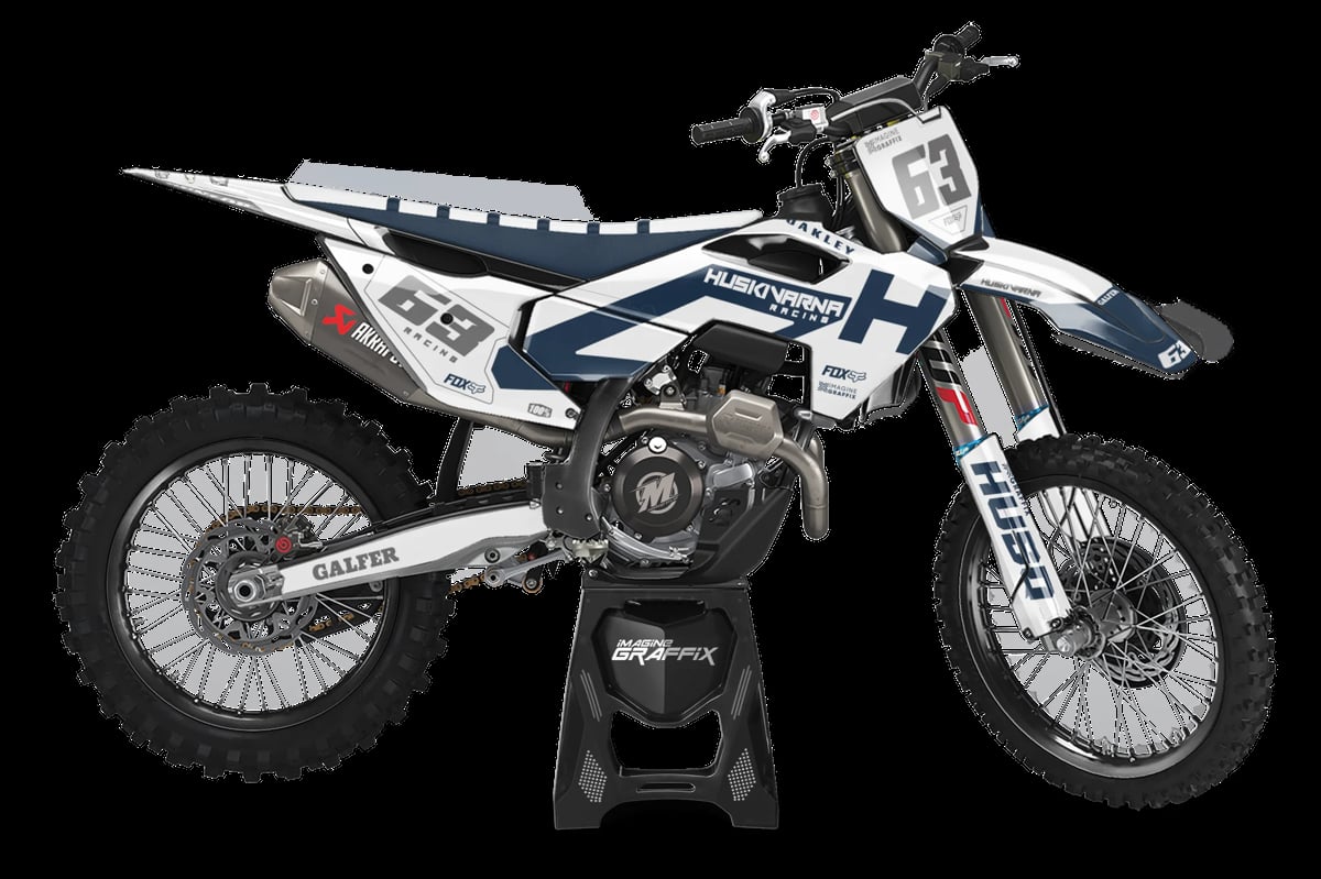 Husqvarna - Alien motocross graphics kit by Imagine Graffix