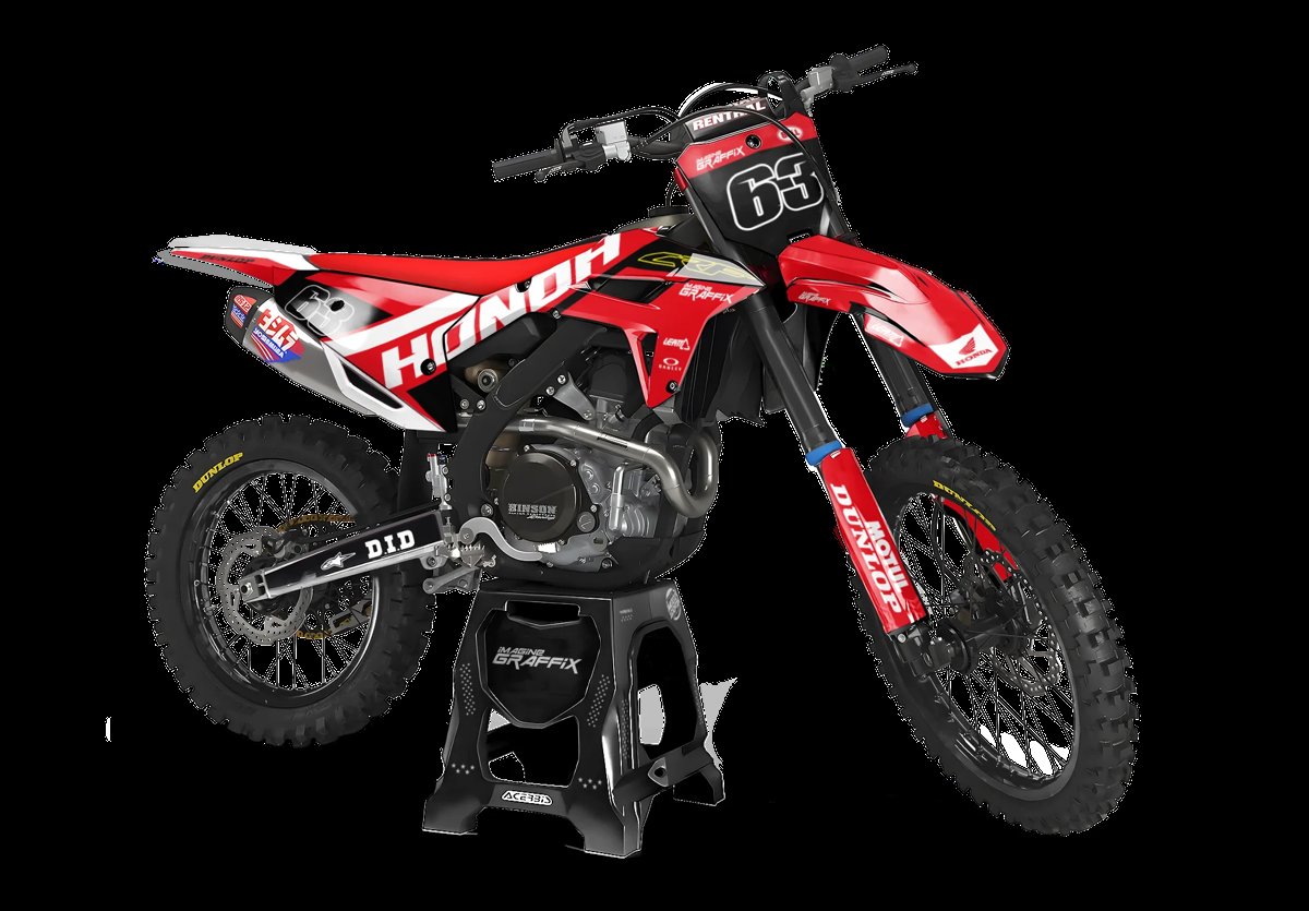 Honda - Furious motocross graphics kit by Imagine Graffix