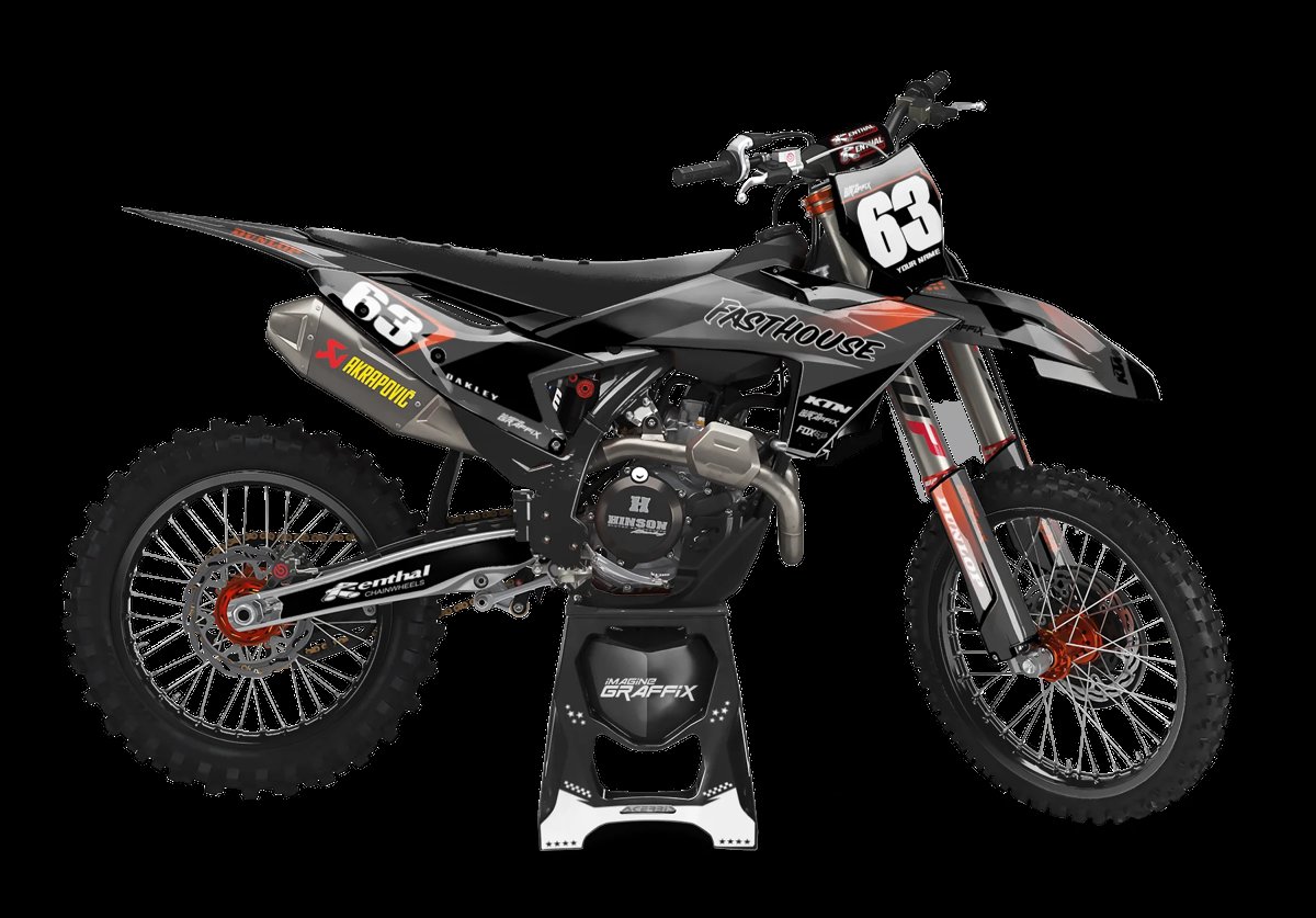 KTM - Faded motocross graphics kit by Imagine Graffix