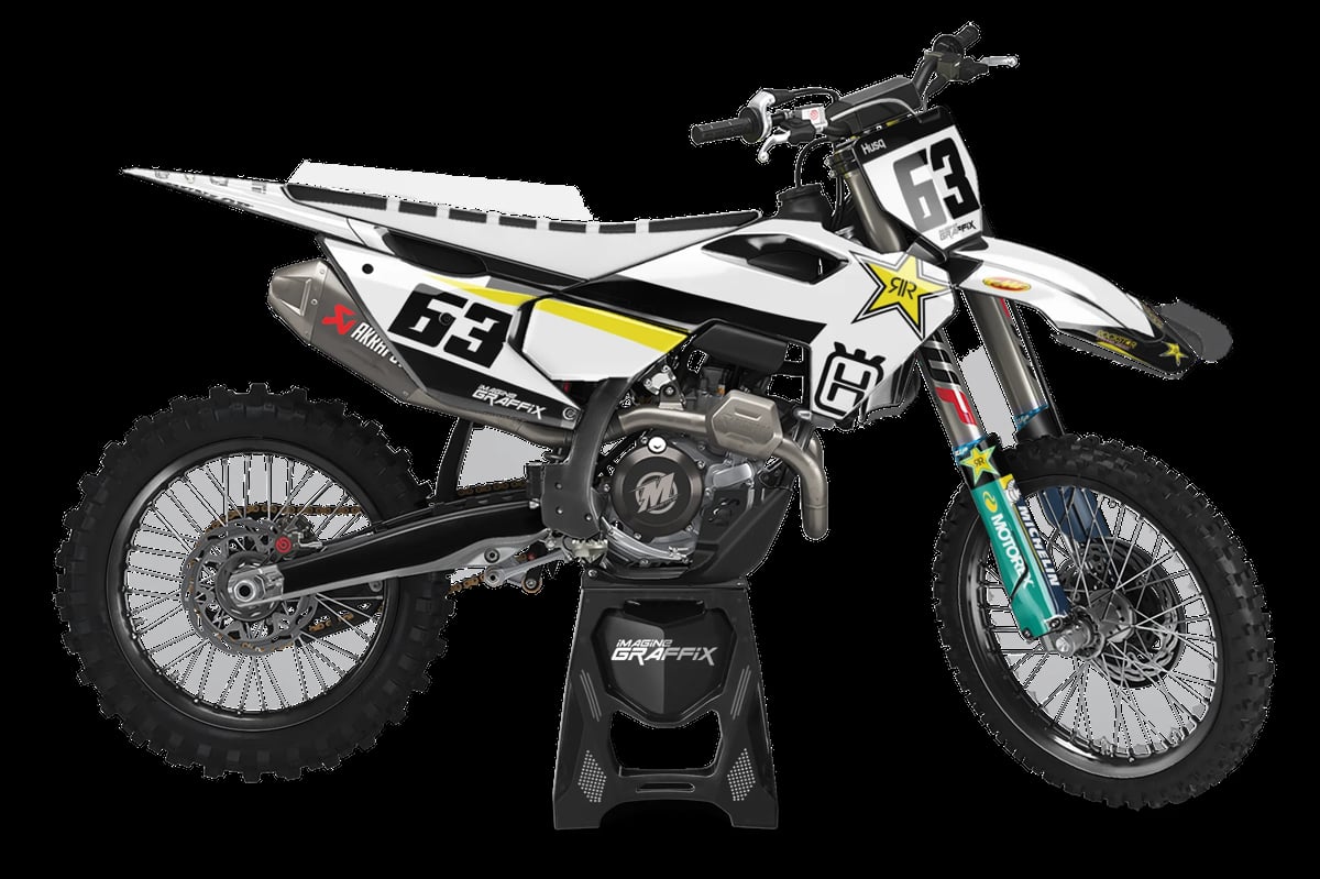 Husqvarna - Star motocross graphics kit by Imagine Graffix