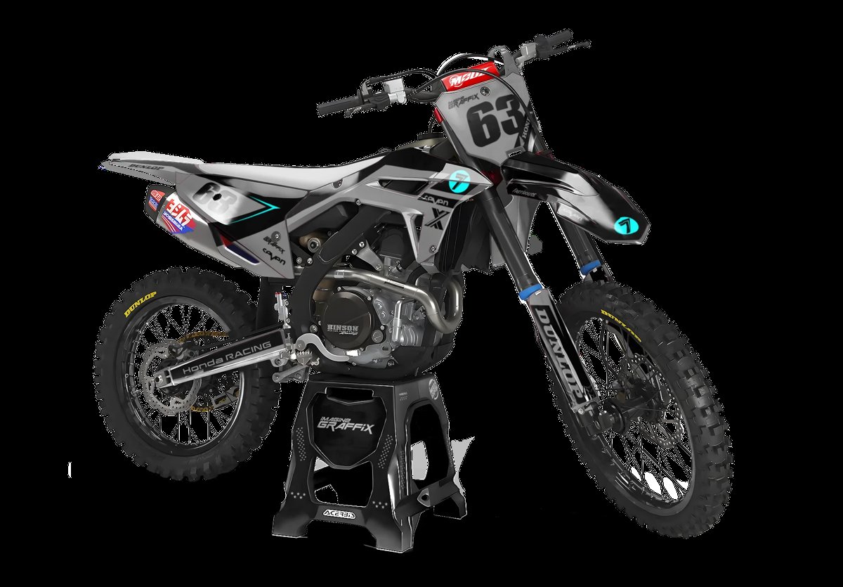 Honda - Ghost motocross graphics kit by Imagine Graffix