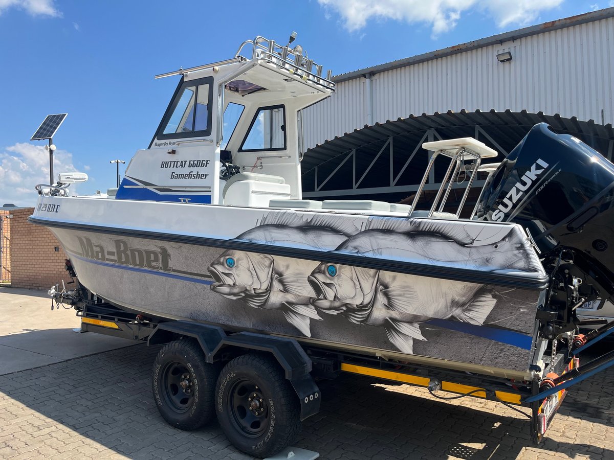 Boats & Jet Skis — full colour change wrap by Imagine Graffix in our N4 Gateway workshop