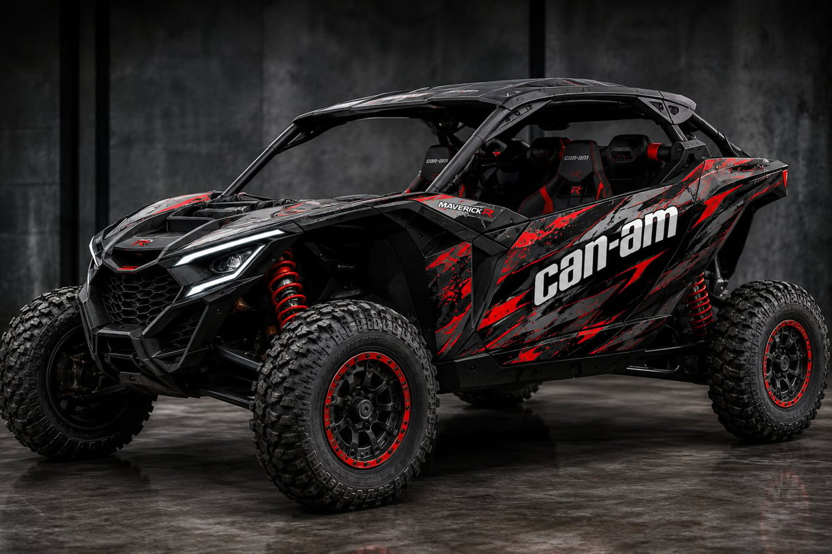 Can-Am Maverick - Rage R sticker kits kit by Imagine Graffix