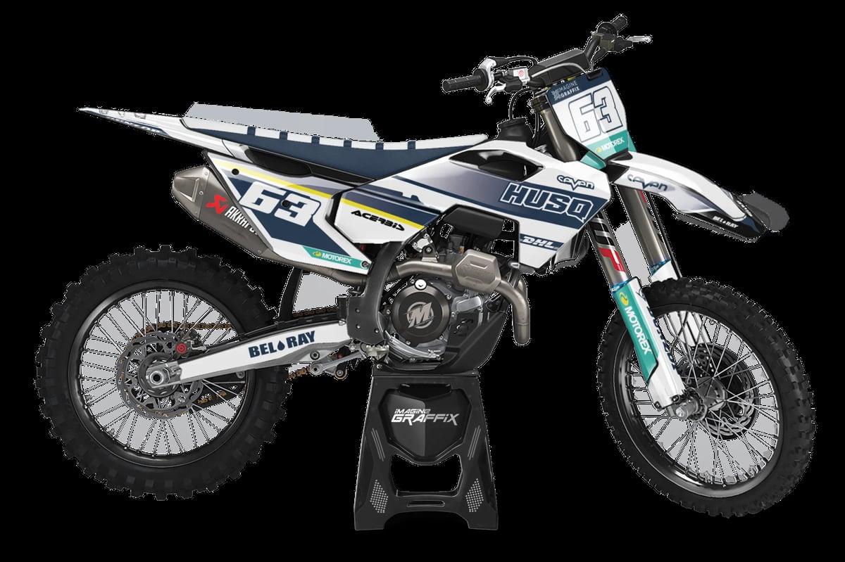 Husqvarna - Supercross motocross graphics kit by Imagine Graffix