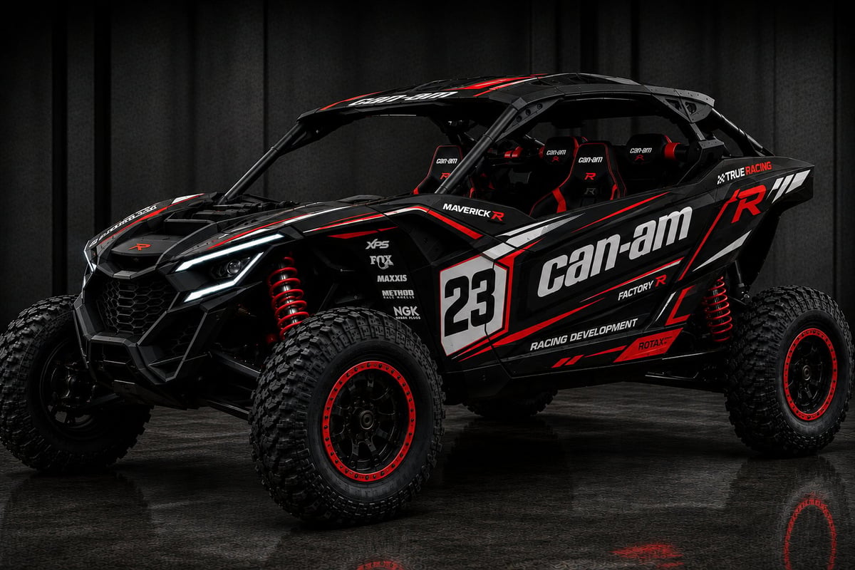 Can-Am Maverick - Red Riot sticker kits kit by Imagine Graffix