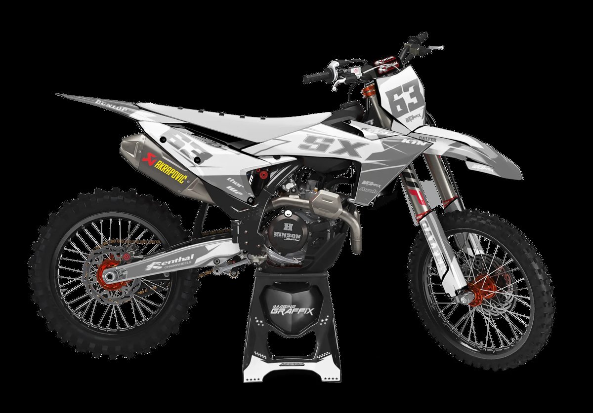 KTM - Ghost motocross graphics kit by Imagine Graffix