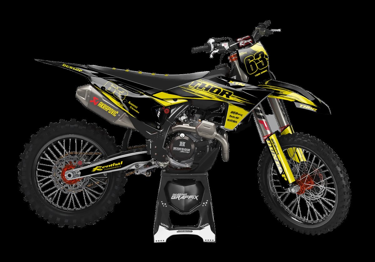 KTM - Raid motocross graphics kit by Imagine Graffix