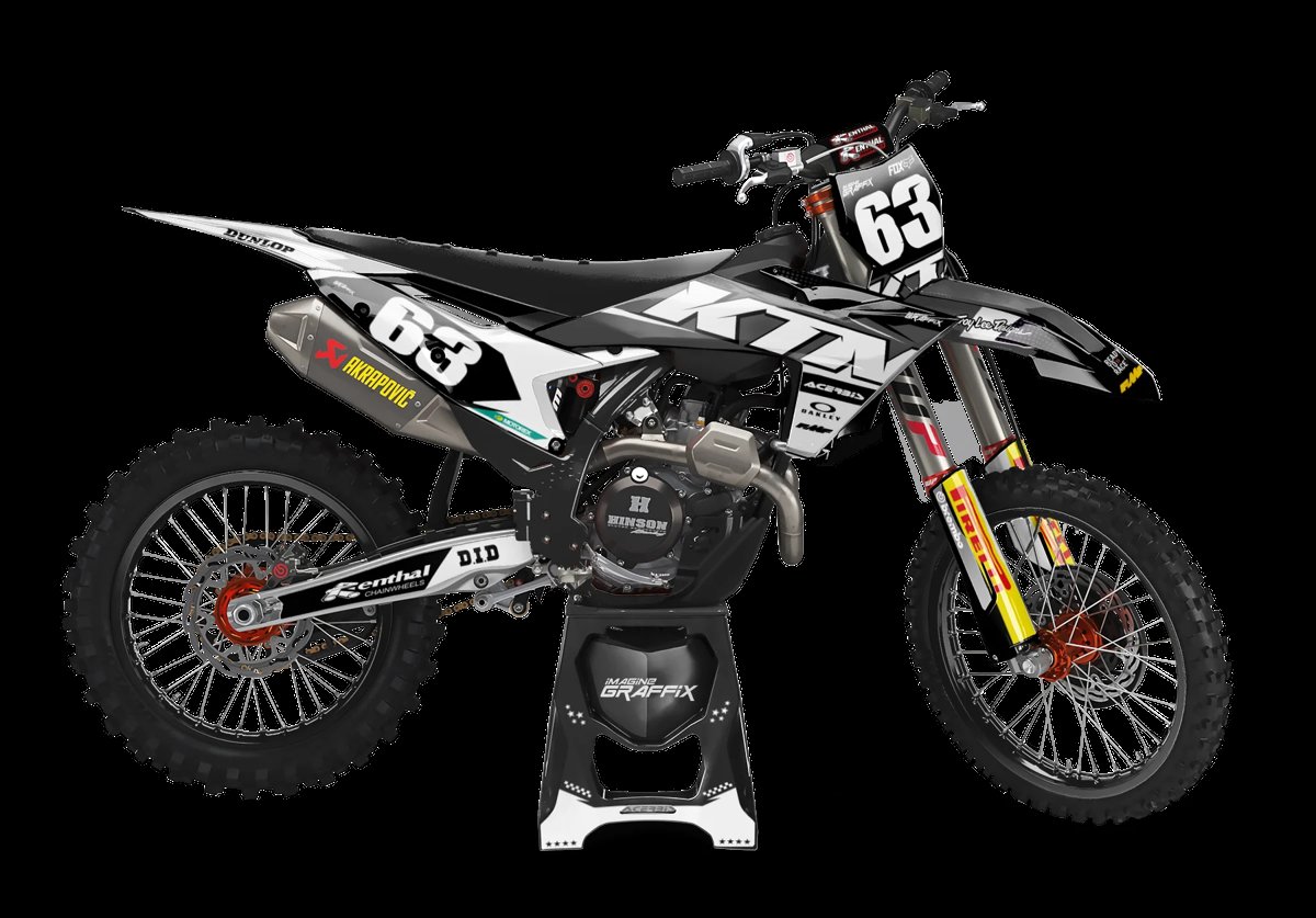 KTM - Game On motocross graphics kit by Imagine Graffix