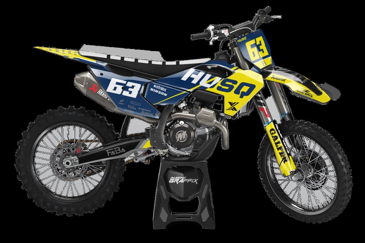 Husqvarna - Katana motocross graphics kit by Imagine Graffix